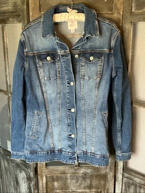 LulaRoe Jaxson Classic Blue Denim Jacket